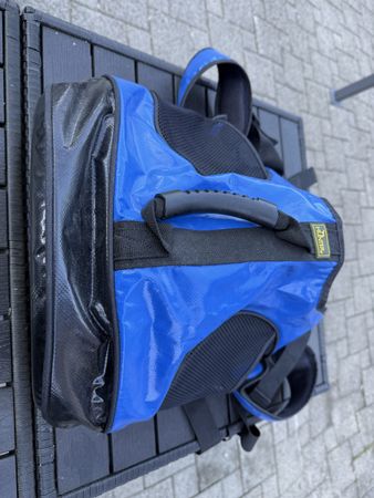 Hunderucksack / -Tragetasche, Marke Hunter, blau