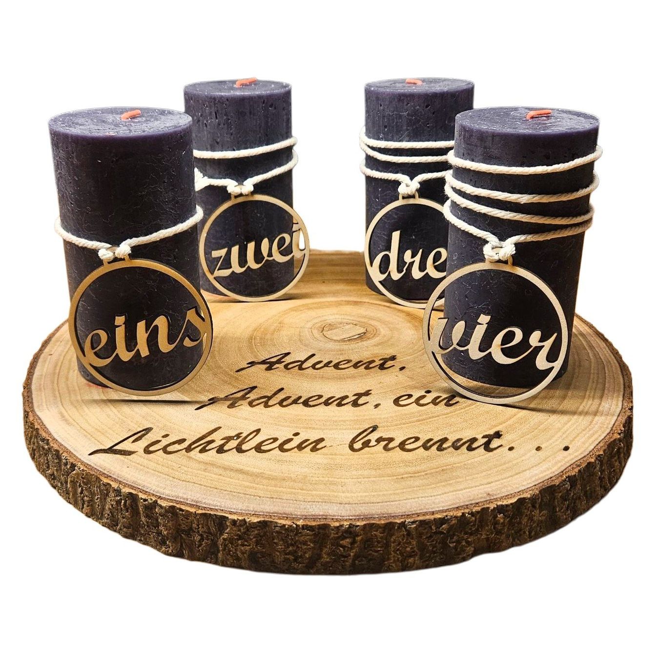 Tutte le decorazioni: Adventskranz - Vier Lichter – Nuovo e nell'imballaggio originale da Kleinandelfingen venduto da jessi2209 3