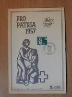 Grosse Maximum Karte PP 1957 gest. ET u. Nummeriert ( 30 )