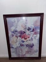 Gerahmter Kunstdruck Blumen