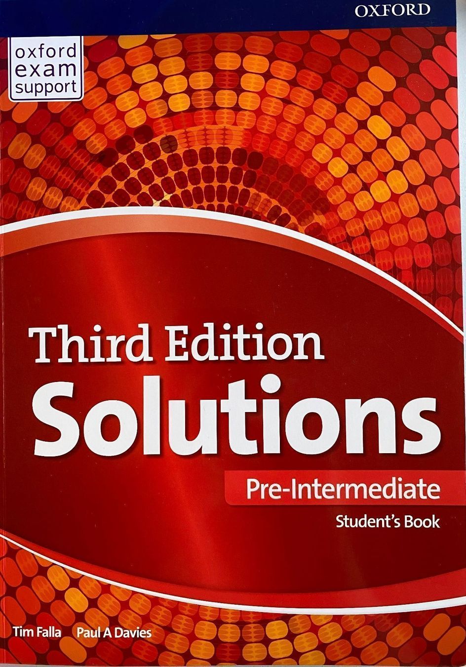 Libri: Oxford English third edition solutions exam support – Nuovo (secondo la descrizione) da Gerlikon venduto da mutzli1 1