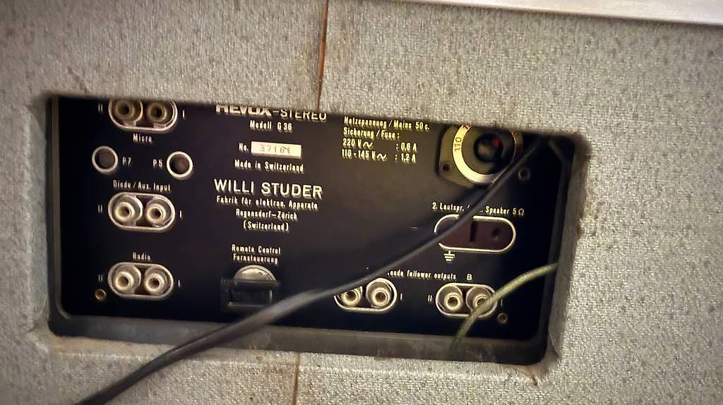 Revox Apparecchi a nastro: Revox Stereo model G36 – Usato da rolle venduto da laurapistro 4