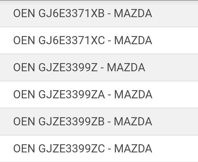 Mazda Tutti pezzi di ricambio auto: etrier de frein mazda 6 / Bremssattel mazda 6 – Nuovo e nell'imballaggio originale da Vuadens venduto da autosolutionsvuadens 3