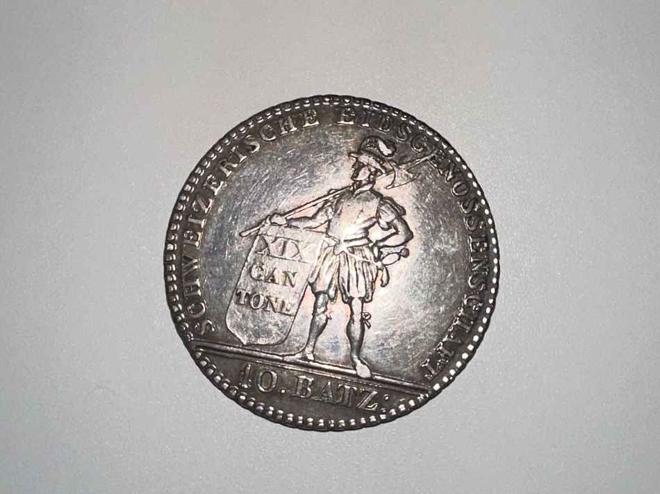 Tutti le monete: 10 Batzen Luzern 1812 s – Usato da Zürich venduto da foxypann