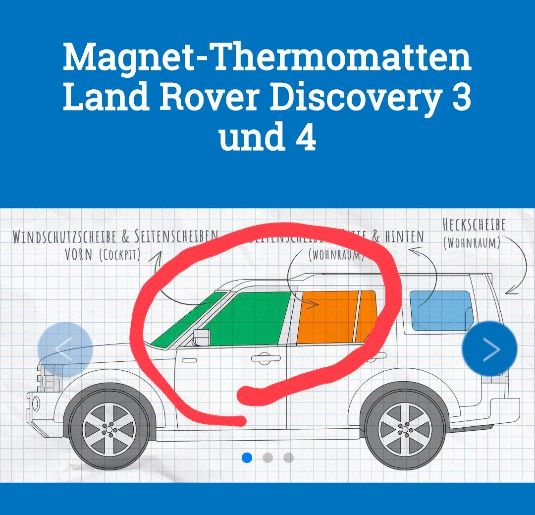 Sonstiges Campingzubehör: Magnet thermomatten project camper land rover discovery 4 – Gebraucht aus Uitikon Waldegg von JeremBzh 3