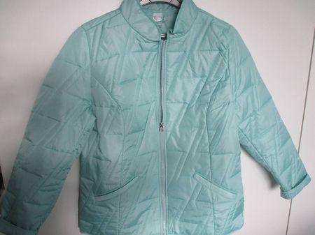 Jacke gesteppt, smaragd, Gr. 40