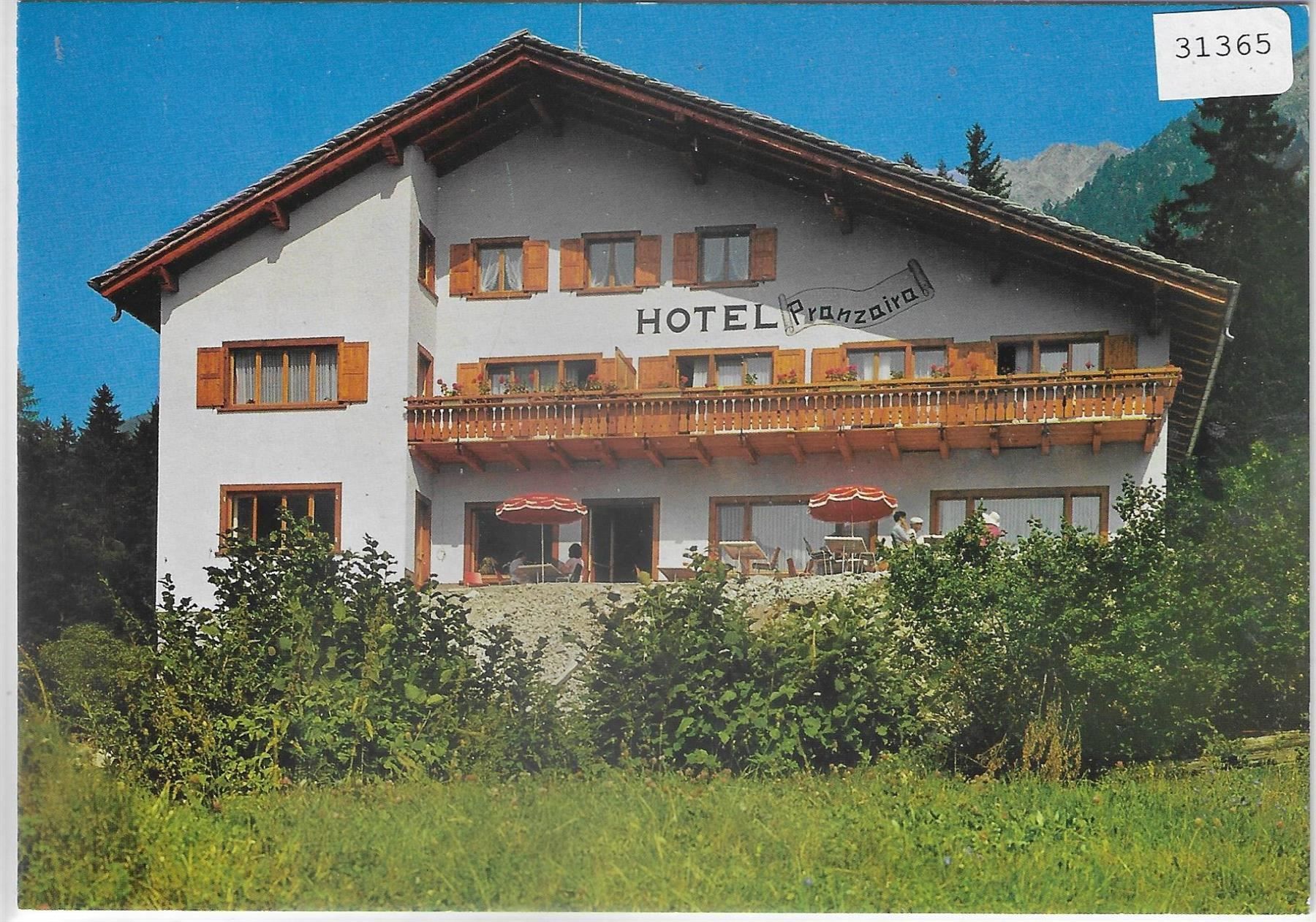 Cartes postales: Hotel Pranzaira Vicosoprano – D'occasion à Ettingen par Kartenplanet