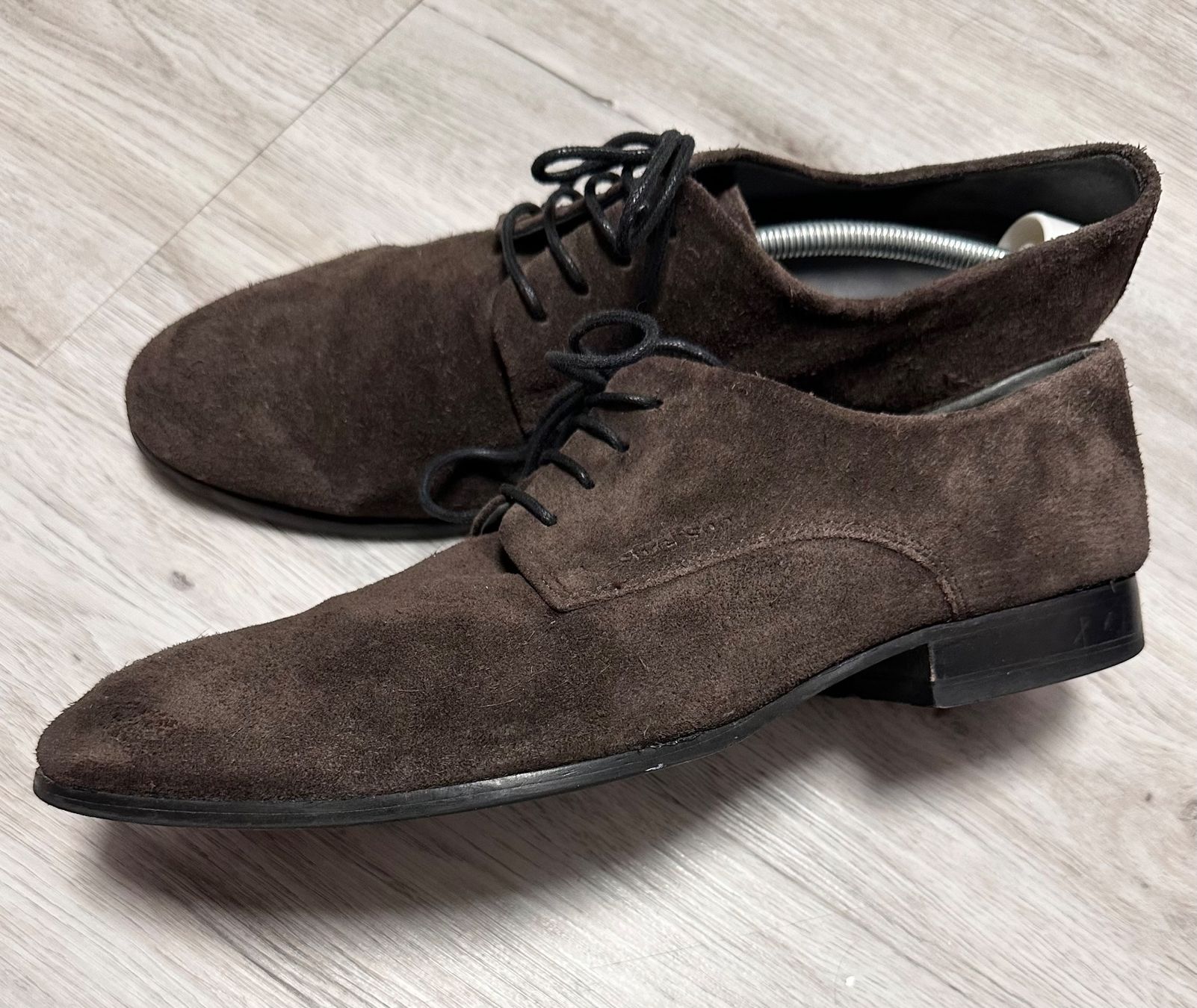 Strellson Chaussures hommes: Gr 44.5 STRELLSON Schuhe Schnürschuhe Wildleder – D'occasion à Rickenbach b. Wil par sunneschii_