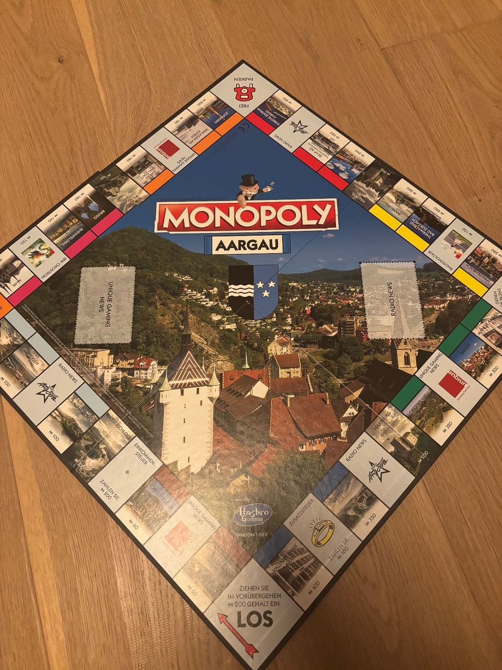Hasbro Giochi: Monopoly Kanton Aargau - wie neu – Nuovo (secondo la descrizione) da Niederlenz venduto da nathanJF 2