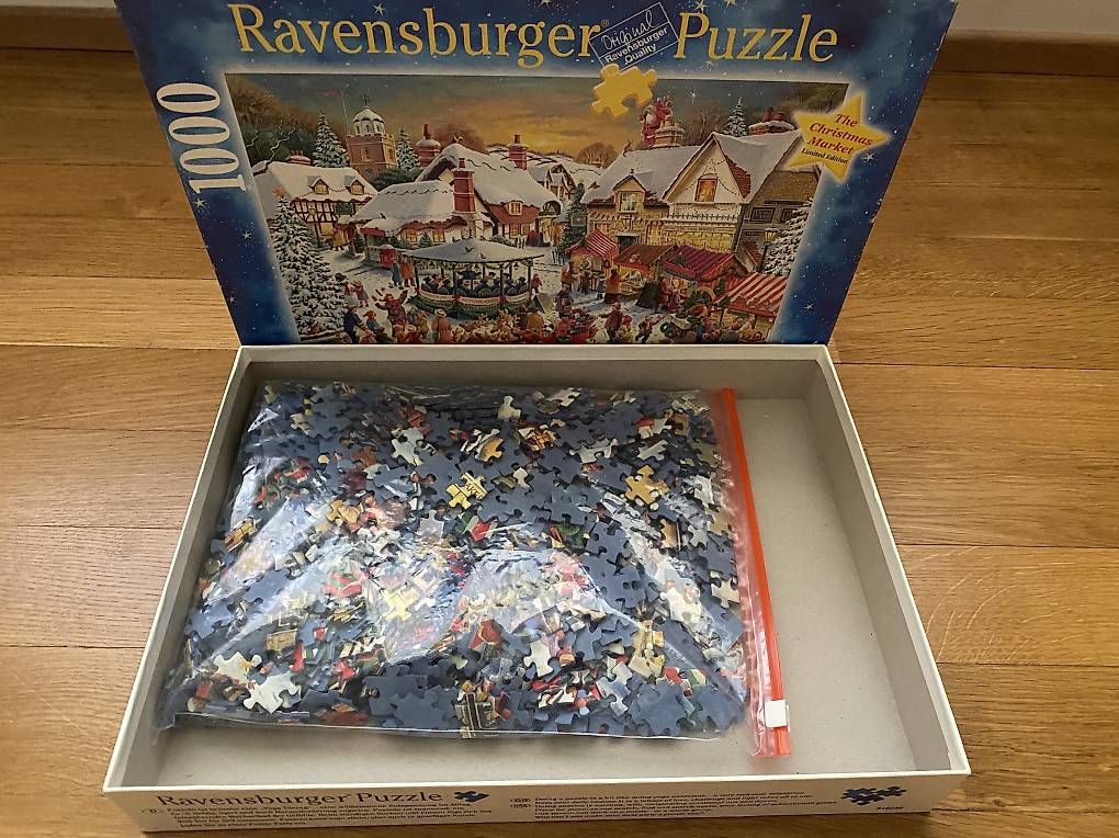 Ravensburger Puzzles: Ravensburger Puzzle Weihnachten 1000 Teile – Gebraucht aus Muttenz von Bugijeta 1