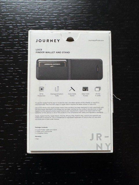 Altro in  Abbigliamento & Accessori: Journey Loc8 Kartenetui u. Handy-Ständer inkl Tracker – Nuovo (secondo la descrizione) da Aarau venduto da Sasa75 5