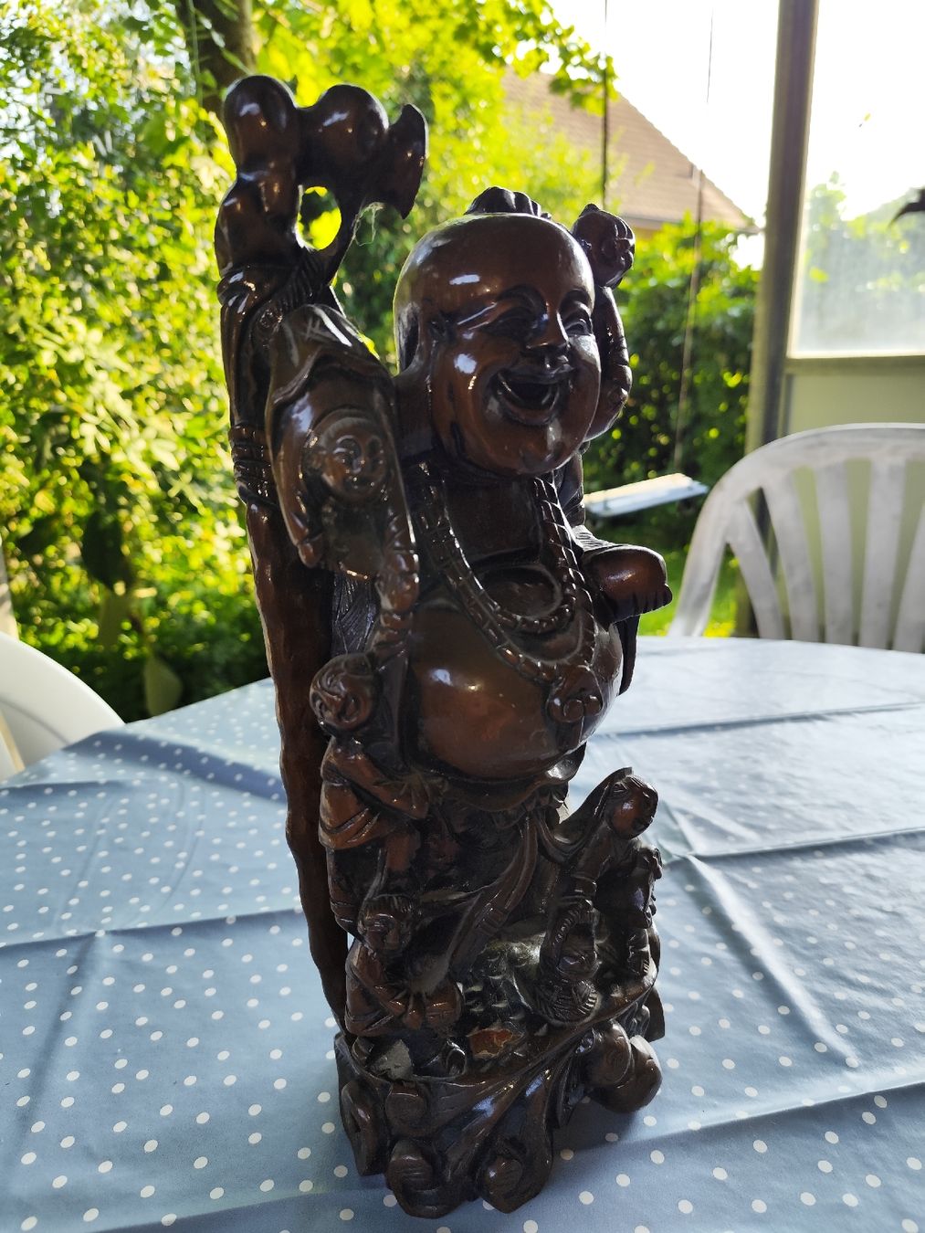 Statuette: Antike Buddha Figur 40cm Hoch – Usato da Derendingen venduto da ral_xcc8 3