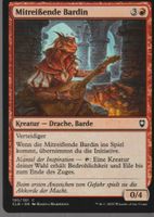 TCG Magic The Gathering MTG CLB 195 Mitreißende Bardin