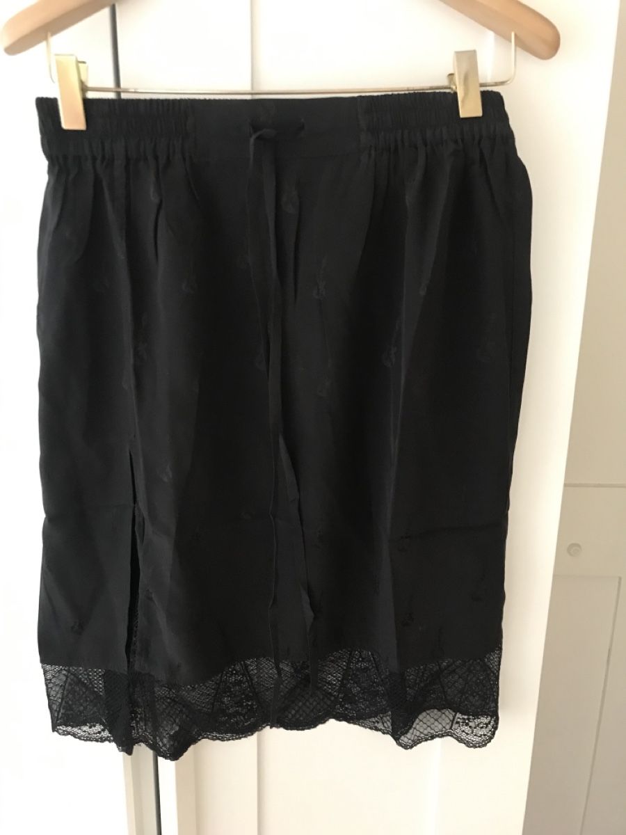 Röcke: Silk skirt with lace – Neu (gemäss Beschreibung) aus Zürich von jujusi