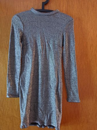 Kleid schwarz glitzer Grösse 38 Topshop guter Zustand