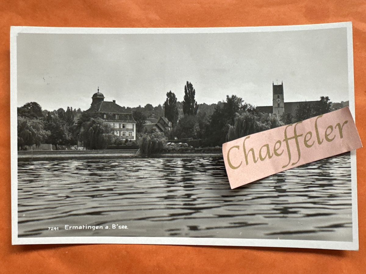 Cartoline postali: 7241 Ermatingen a. B'see ungelaufen – Usato da Zürich venduto da Chaeffeler