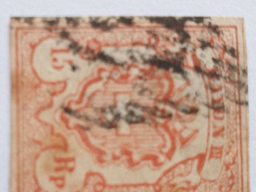 Tutti i francobolli: (320) Bundesmarken 1852 mit Attest – Usato da Schwarzhäusern venduto da Inot3 4