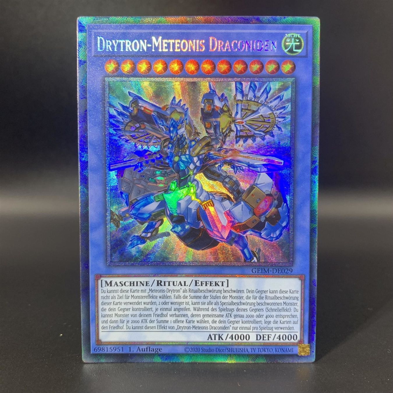 Yugioh Carte collezionabili: Drytron-Meteonis Draconiden (V.2 - Colle – Usato da Erlinsbach SO venduto da Cardwerk 1