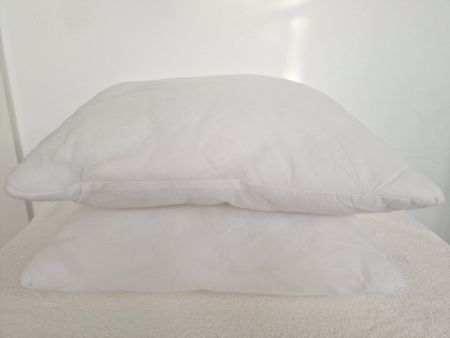 Zwei Kissen mit Polyesterfüllung 50cm x 50cm
