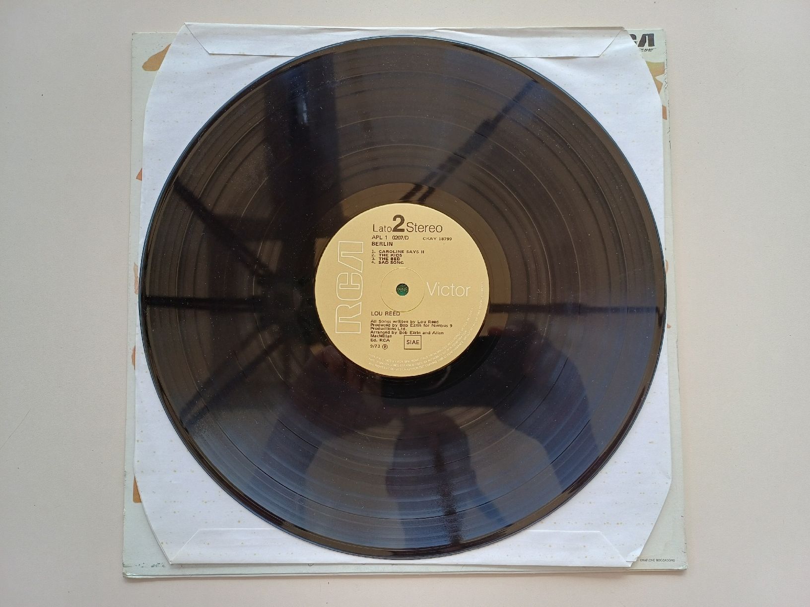 Schallplatten: Lou Reed "Berlin" LP – Gebraucht aus Begnins von Drastic-Sound 3