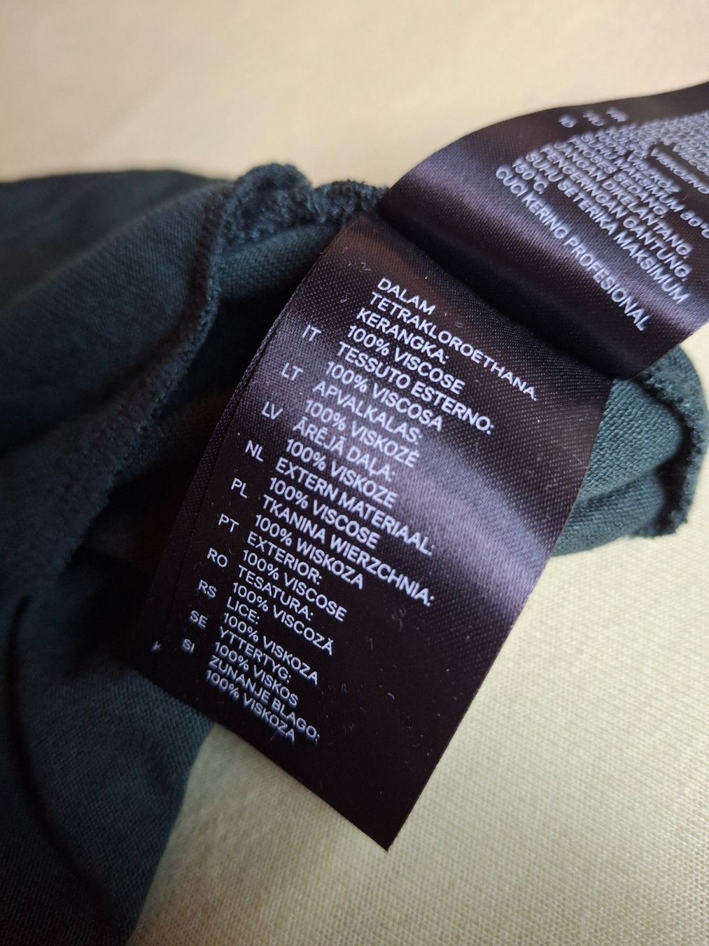 H&M Kleider: Robe verte foncée fluide taille S marque H&M – Neu (gemäss Beschreibung) aus Villiers von san_jn5w 6