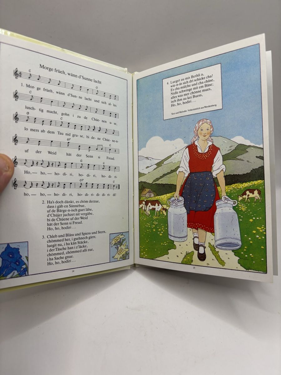 Libri: Buch schwiizer chinderlieder ruth kayser 1991 – Usato da Genève venduto da sho_67qj 4