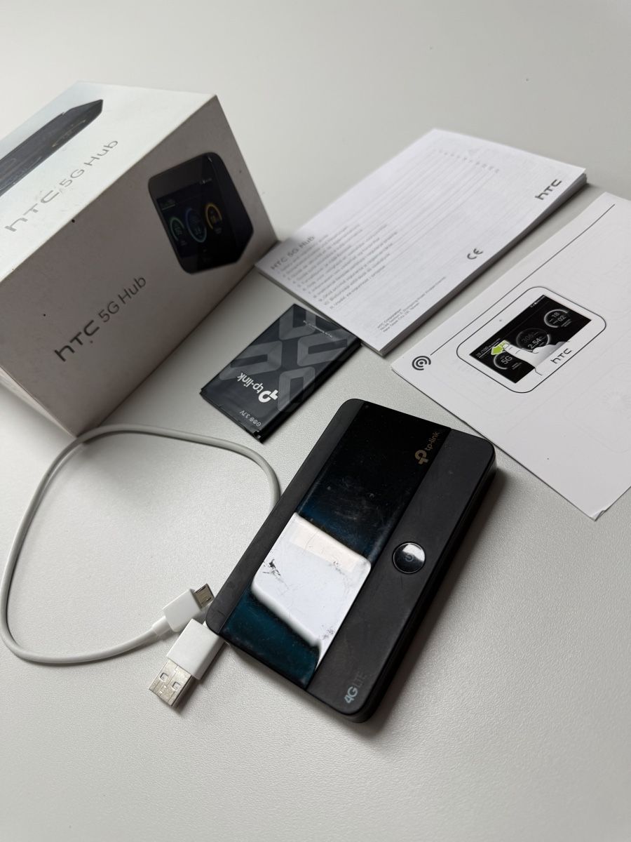 HTC Modem & Router: HTC 5G Hub mobiler Router mit Originalverpackung – Usato da Rotkreuz venduto da GoldHeinz 4
