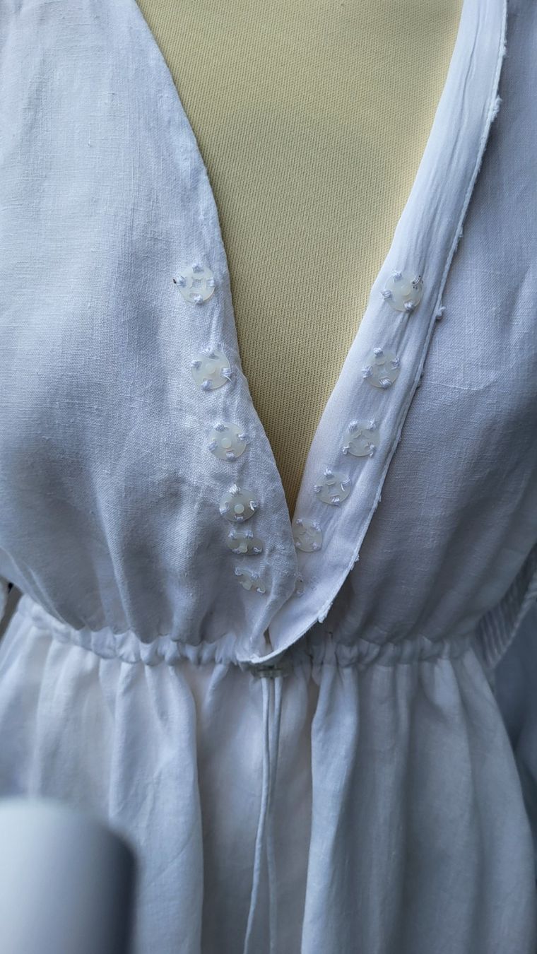 Vestiti: Robe blanche en coton – Nuovo (secondo la descrizione) da Fribourg venduto da VictoriaShop7 4