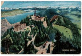 Uetliberg-Zürich, gelaufen 1908