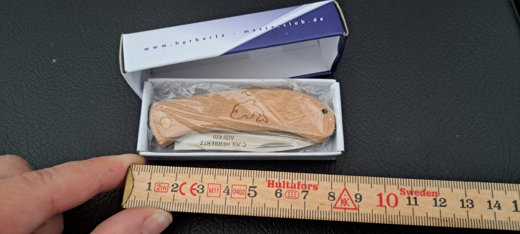 Herbertz Accessori: Herbertz Taschenmesser mit Holzgriff – Nuovo e nell'imballaggio originale da Müllheim Dorf venduto da Miss_suisse 2