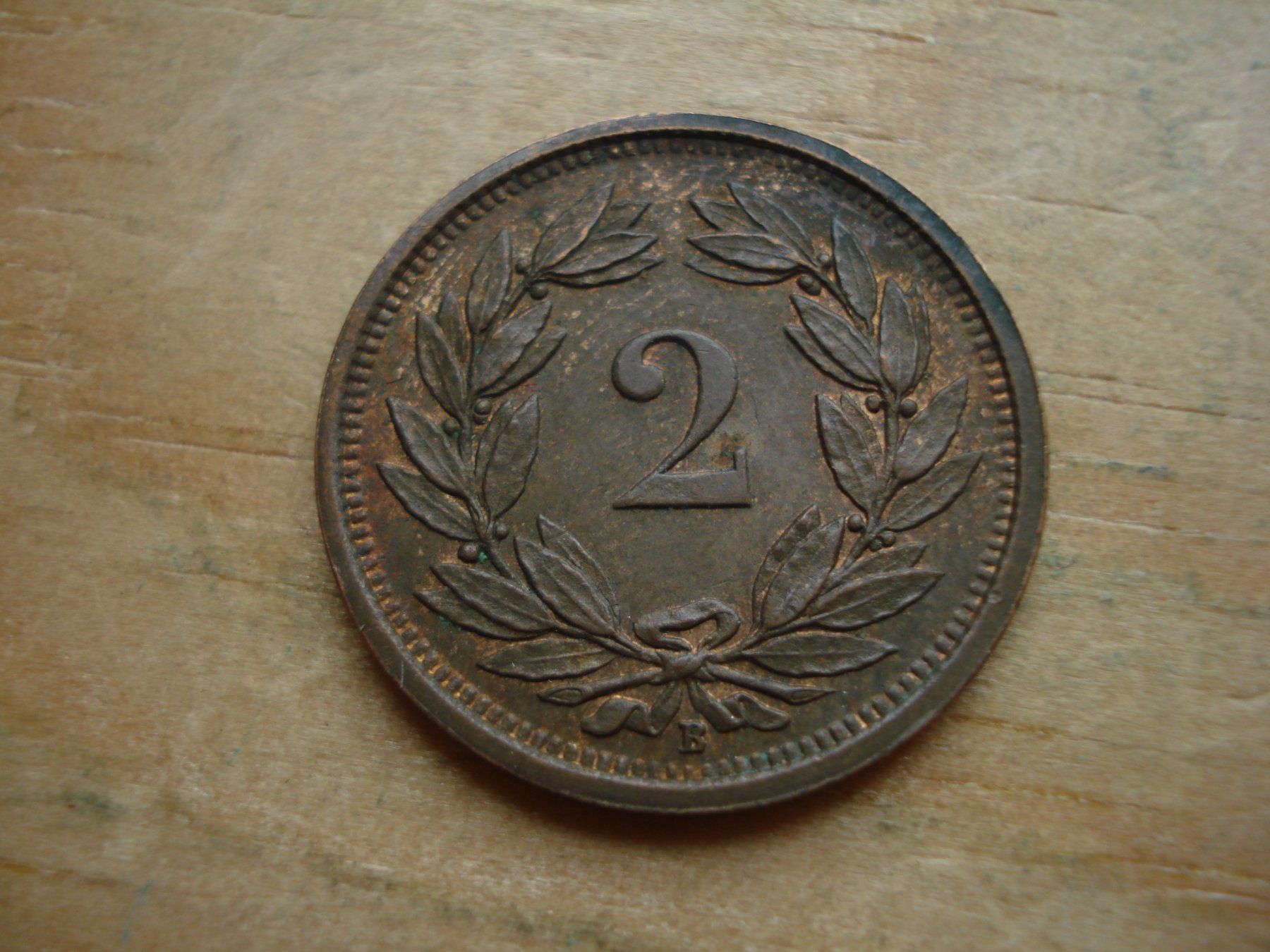 Tutti le monete: (W5) 2 Rappen 1938 – Usato da Erlach venduto da Net-Coins 1