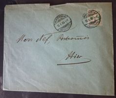 Briefumschlag Winterthur-Winterthur 1903
