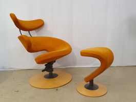 VARIER Peel Chair in Orange (Ref. Nr. 168)