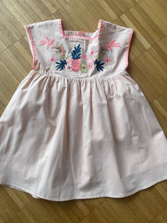 Robe D'été NEXT Rose Néon - Taille 8 - Fit & Flare - Très Bon état