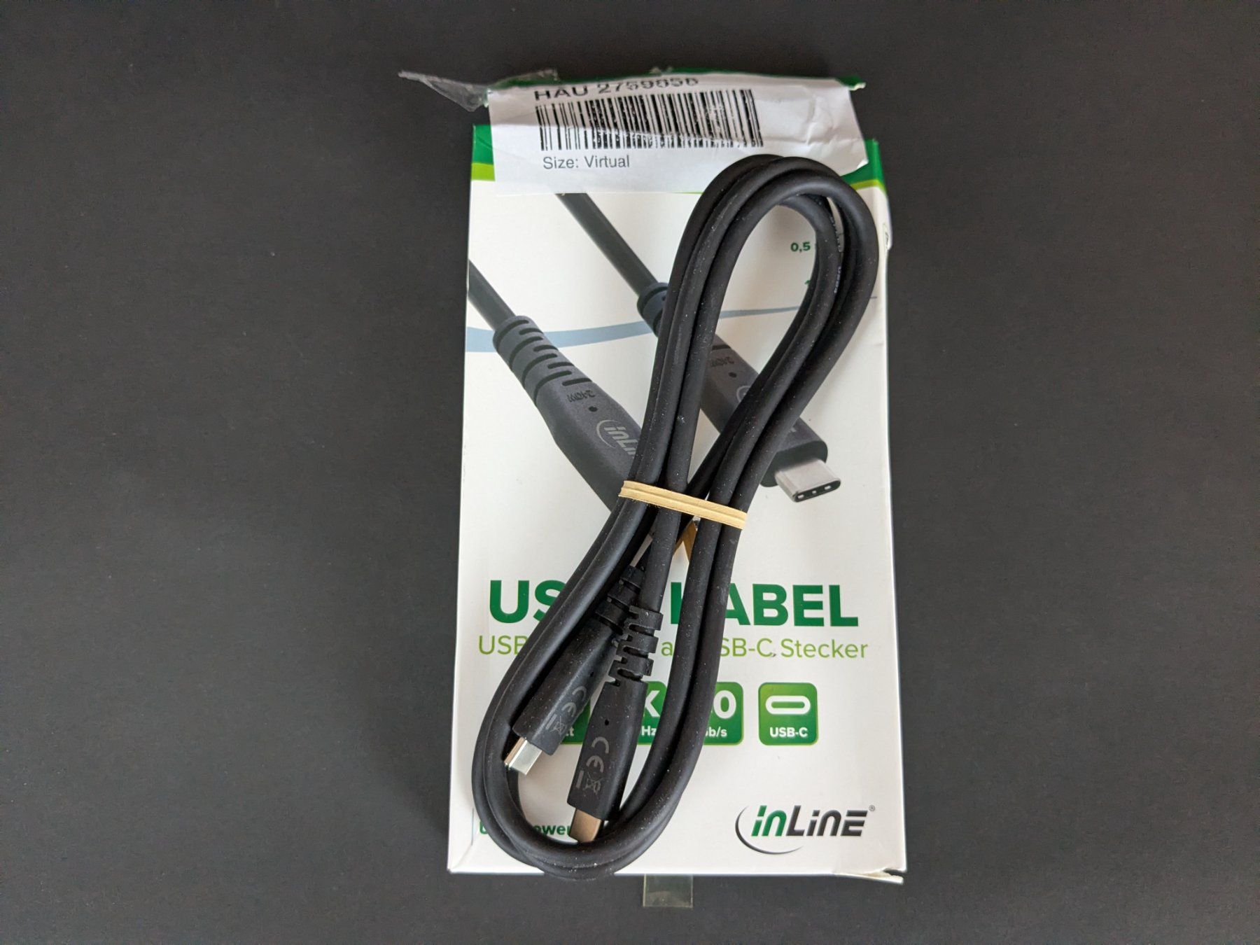 Cavi: INLINE USB4 Kabel – Nuovo (secondo la descrizione) da Thun venduto da Restwert_Thun 1