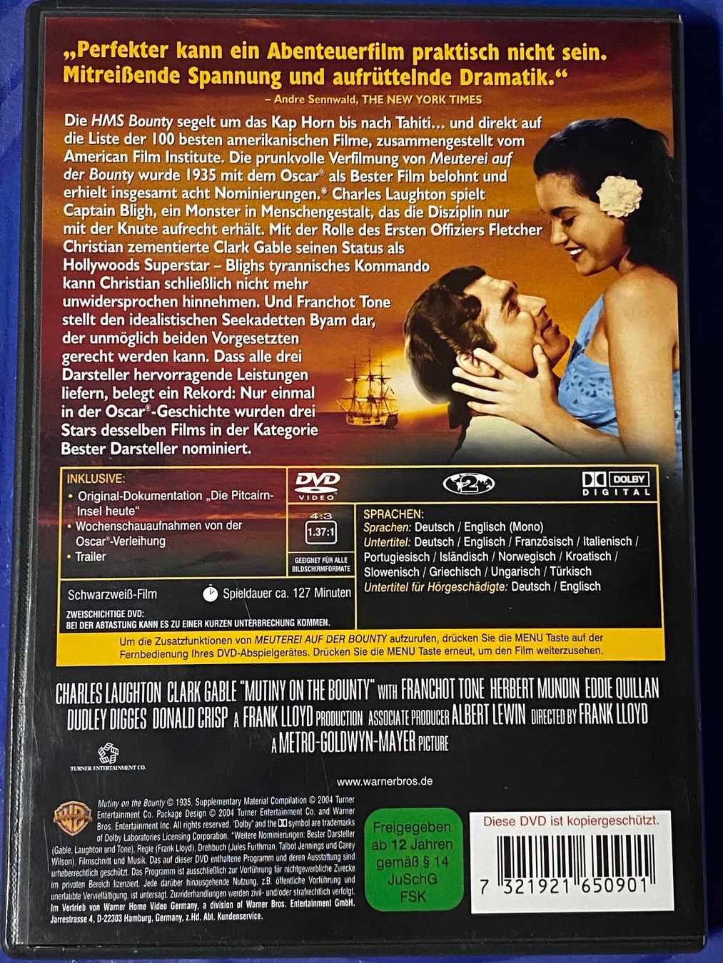 Tous les DVDs: Meuterei auf der Bounty – D'occasion à Muri b. Bern par AdidasCollector 1