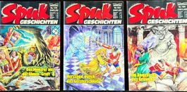 Spuk Geschichten Comic-Hefte, Nr. 175, 183, 189, Top!