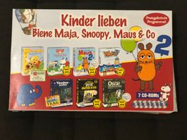 Kinder lieben Biene Maja, Snoopy, Maus - originalverpackt