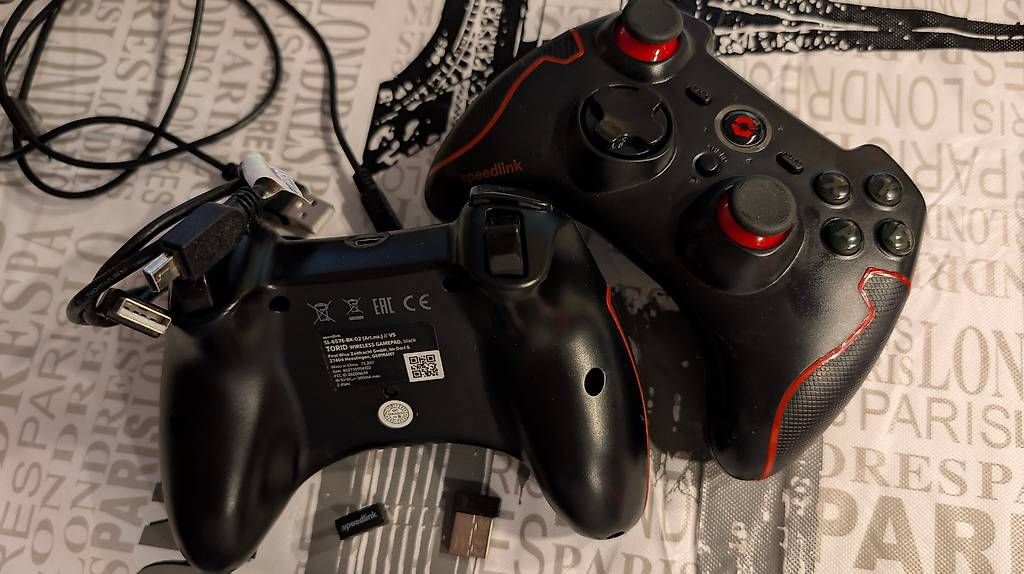 Controller:  2x Controller Speedlink TORID Wireless Gamepad Schwarz – Gebraucht aus Ittigen von imp_t8mz 2