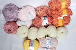 1470 g Wolle Restenpaket