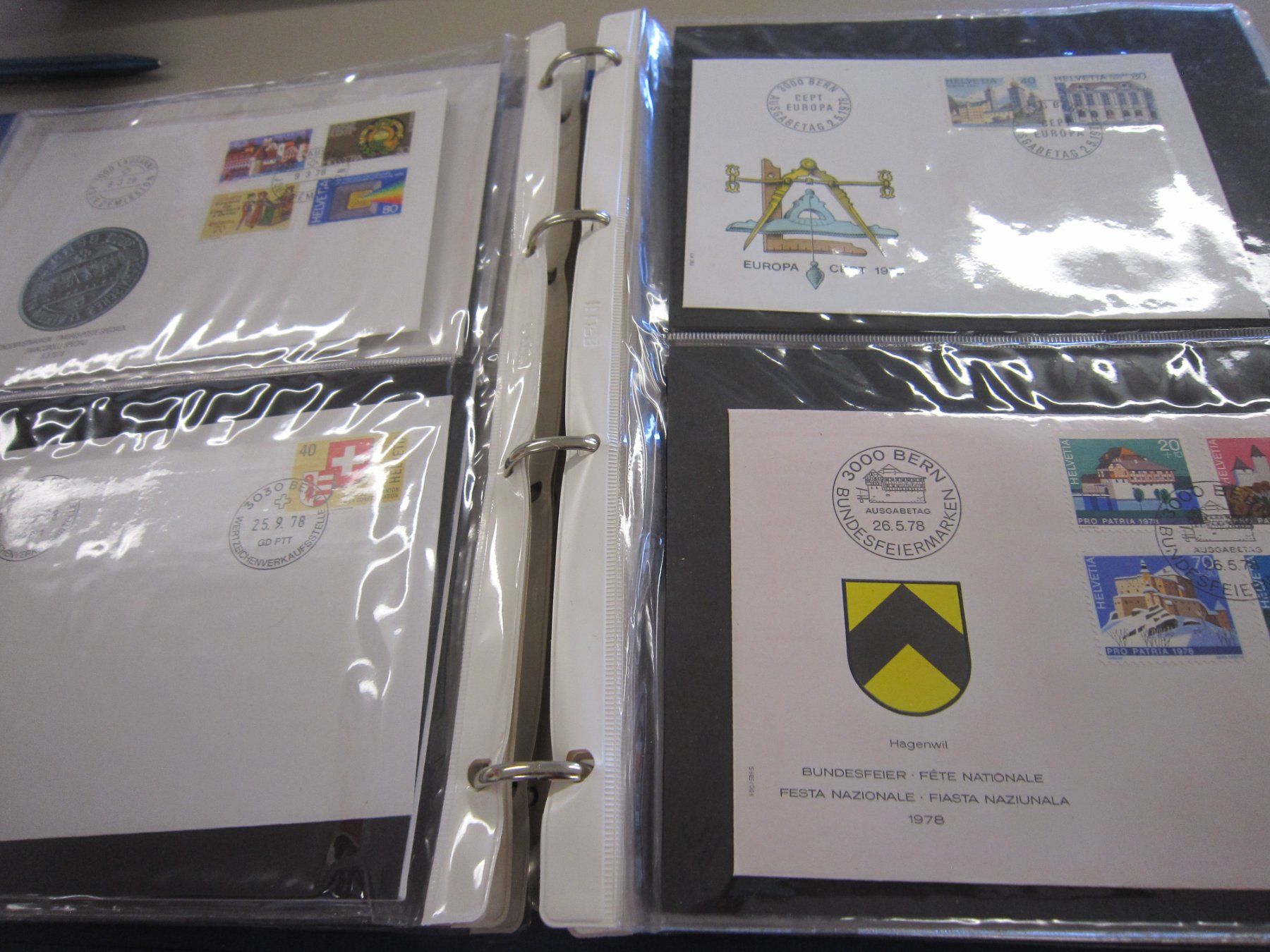 Tutti i francobolli: Schönes Album FDC – Usato da Giubiasco venduto da sal_9j6w 1