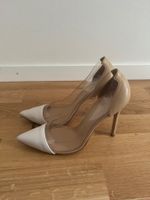 Gianvito Rossi Plexi 105 Pumps Nude/Transparent Gr. 37