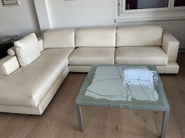 Wunderschönes Leder Sofa 