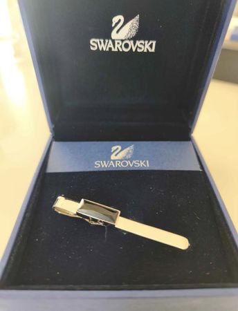 Swarovski Kristall Krawattennadel Crystal Tie Pin neu