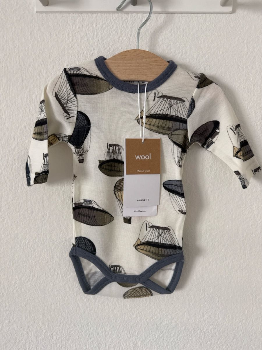 Name It Biancheria intima: Neu Name it Merino Body Gr 50 – Nuovo e nell'imballaggio originale da Winterthur venduto da Joyzora94