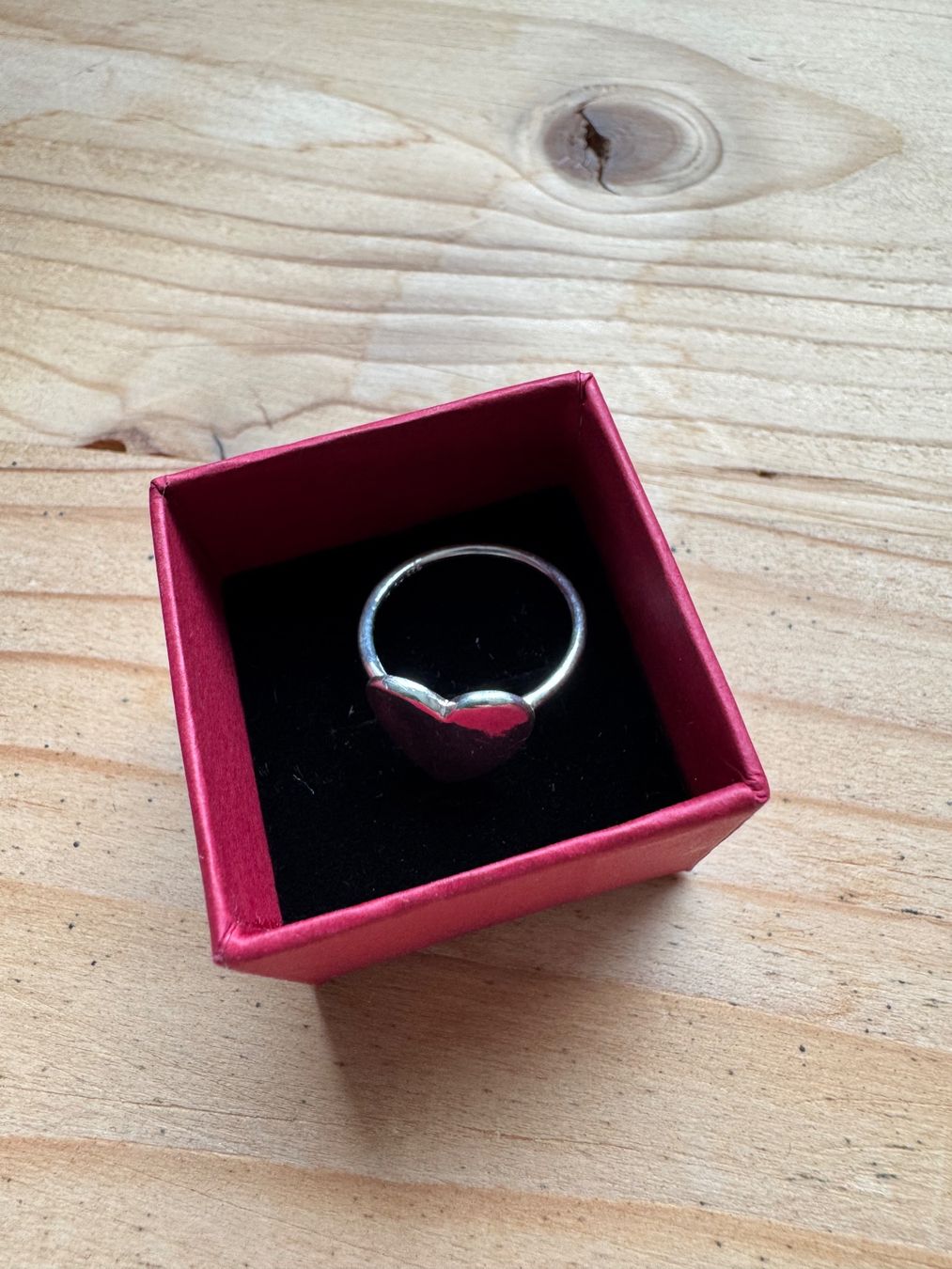 Ringe: Herz-Ring Silber – Gebraucht aus Zürich von sinaxnoemi 1