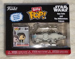 Bitty POP! Rides Han Solo Millenium Falcon NEW!
