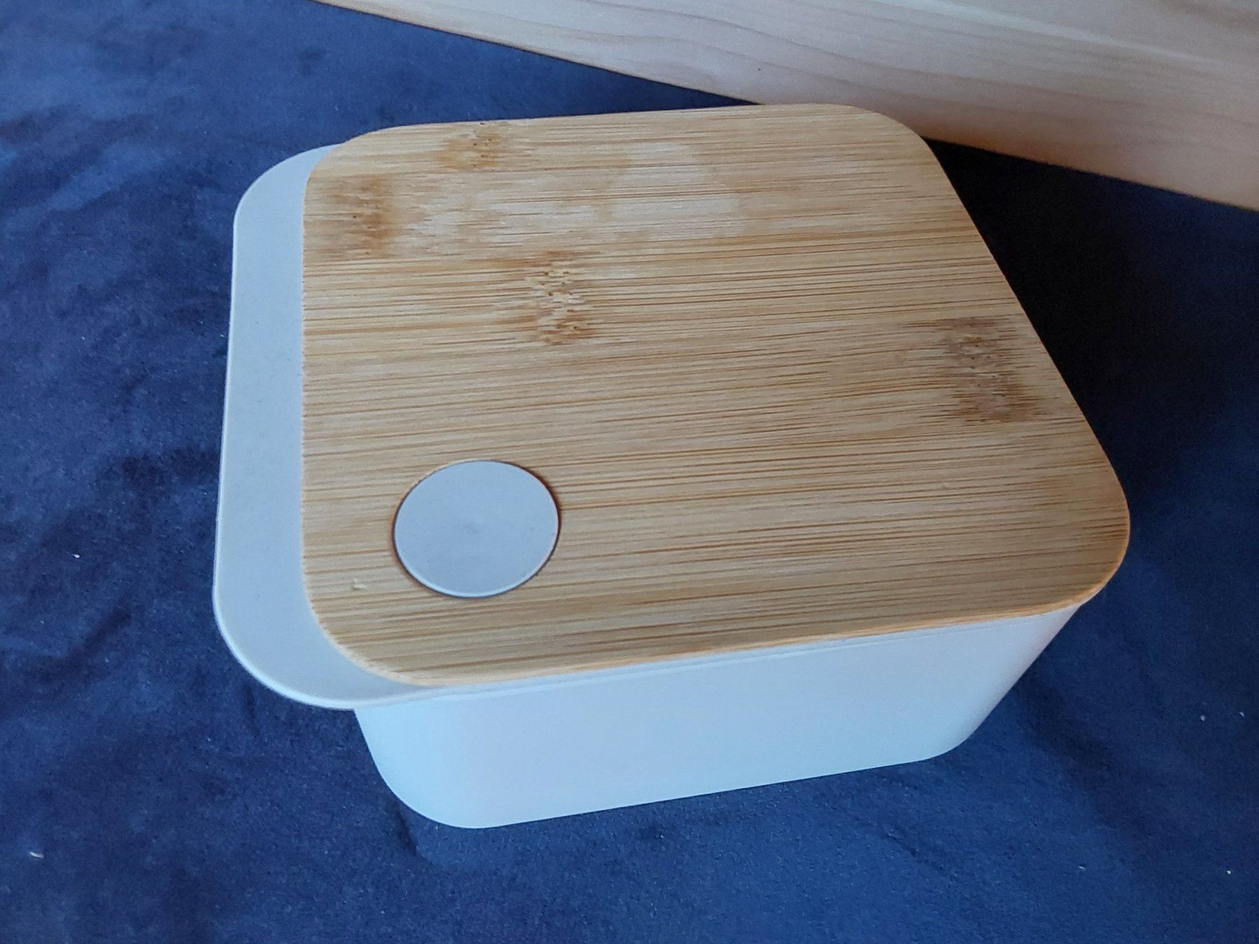 Migros Contenitori & Simili: Box grau Bambusdeckel neuwertig – Nuovo (secondo la descrizione) da Rüegsbach venduto da hpl02 2