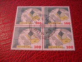 Marke Amtliche Vermessung, 2012, FDC  + 4erblock Lose ET-o