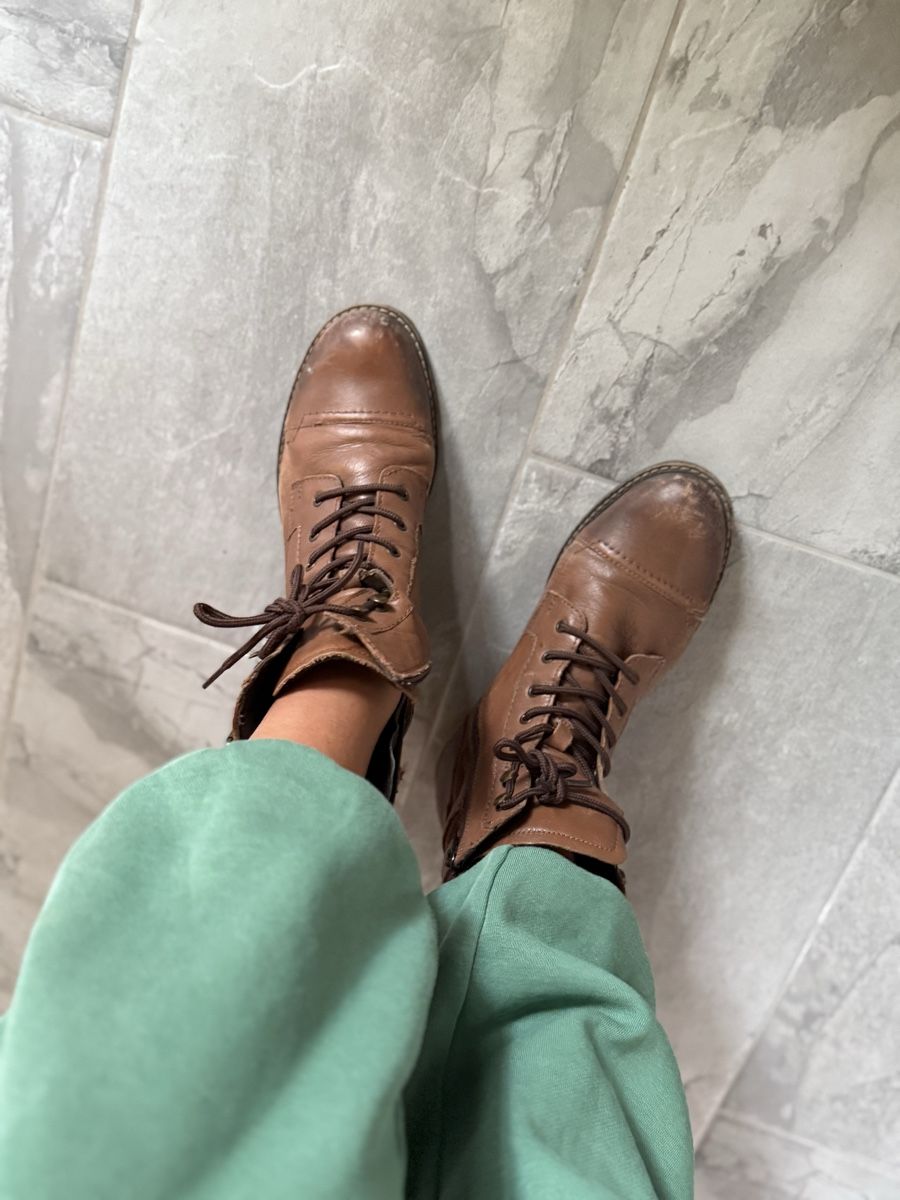 Scarpe da donna: Lederstiefel Gr. 42 – Usato da Dotzigen venduto da White_Warrior 5